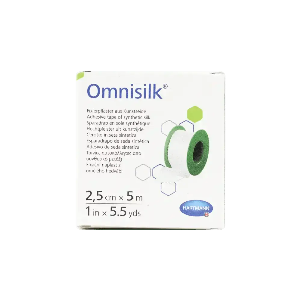 Hartmann - Hartmann Omnisilk Tape 2.5cmx5m 1pc - Pharmazone - 