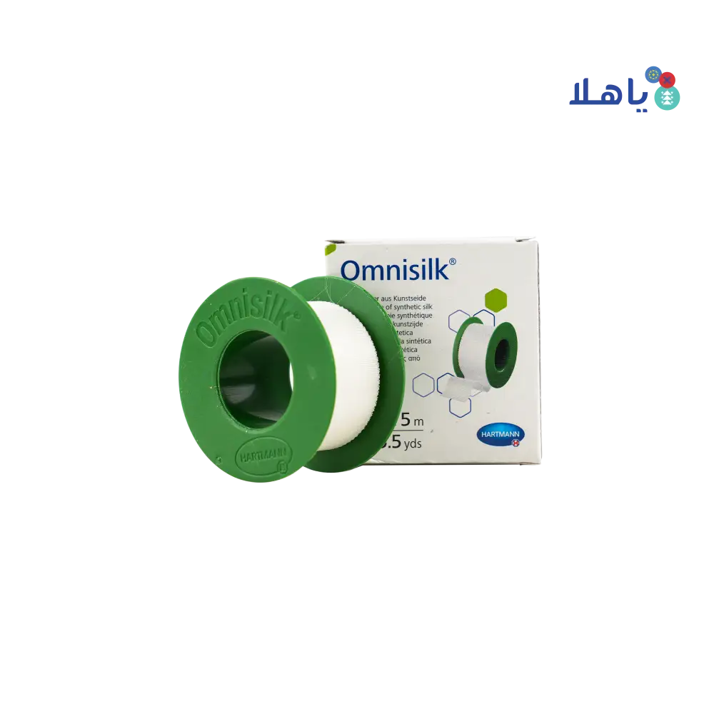 Hartmann Omnisilk Tape 2.5cmx5m 1pc