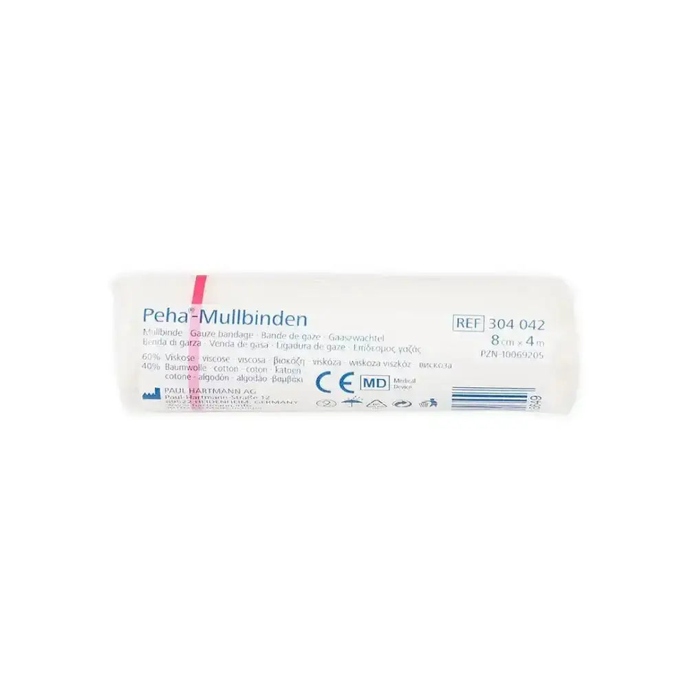 Hartmann - Hartmann Peha - Mullbinde Gauze 8cmx4m 1pc - Pharmazone - 