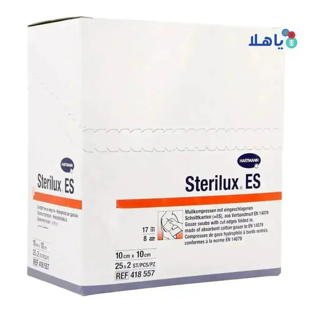 Hartmann - Hartmann Sterilux ES 10x10cm 2*25pcs - Pharmazone - 