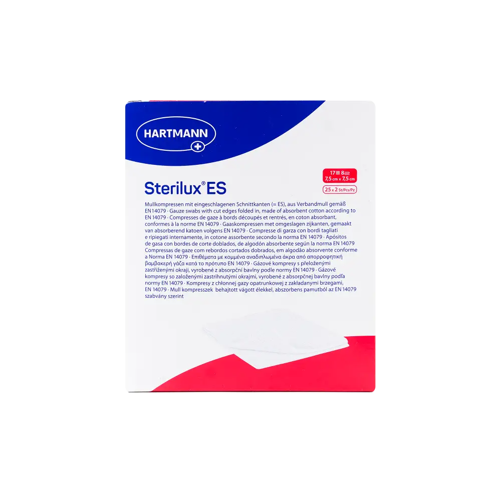 Hartmann Sterilux ES 7.5x7.5cm 2*25pcs