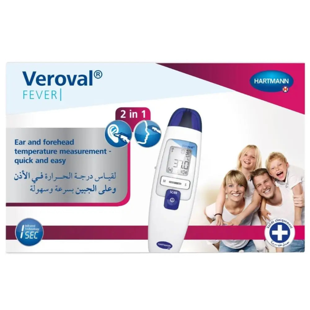 Hartmann Veroval Fever Ear & Forehead 2in1 Thermometer