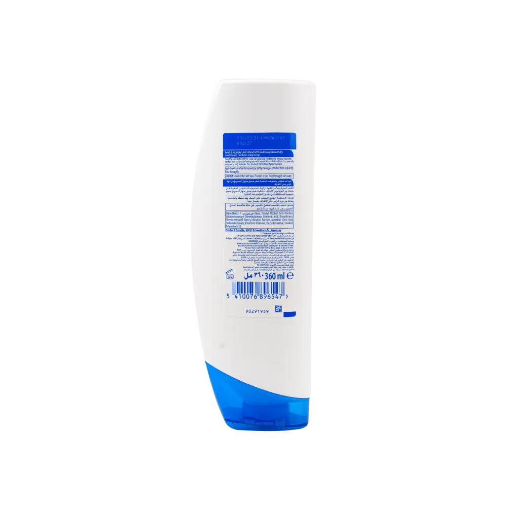 Head & Shoulders Anti-Dandruff Conditioner 360ml-Menthol