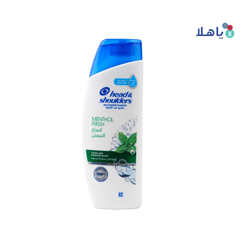 Head & Shoulders Anti-Dandruff Shampoo 200ml-Menthol Fresh