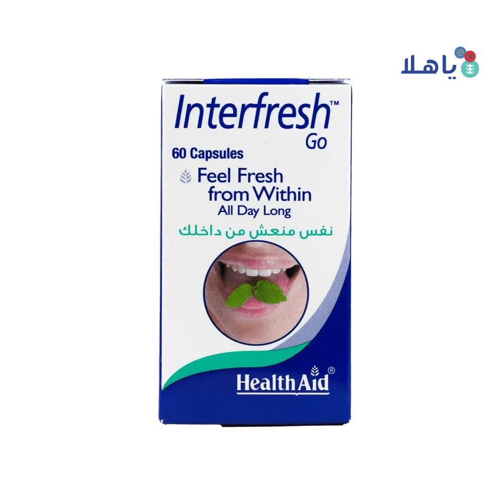 HEALTH AID - Healthaid Interfresh 60Cap - Pharmazone - 