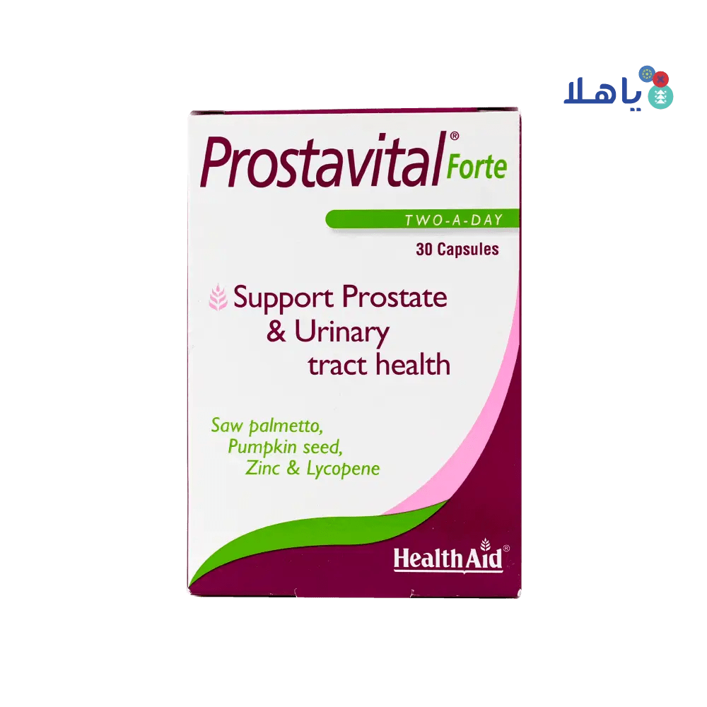 HEALTH AID - Healthaid Prostavital Fort 30Cap - Pharmazone - 