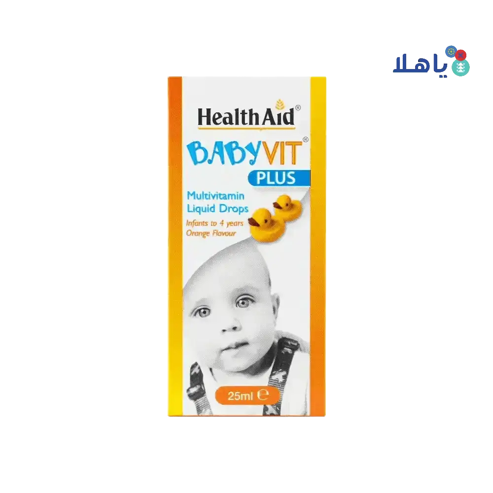 HEALTH AID - HEALTHAID BABY VIT PLUS DROPS 25 ML - Pharmazone - 