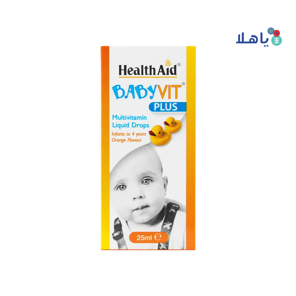 HEALTHAID BABY VIT PLUS DROPS 25 ML