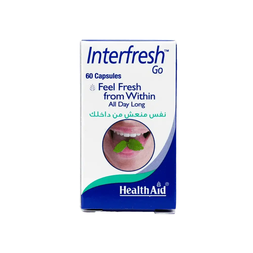 HEALTH AID - Healthaid Interfresh 60Cap - Pharmazone - 