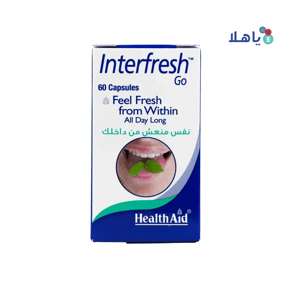 HEALTH AID - Healthaid Interfresh 60Cap - Pharmazone - 