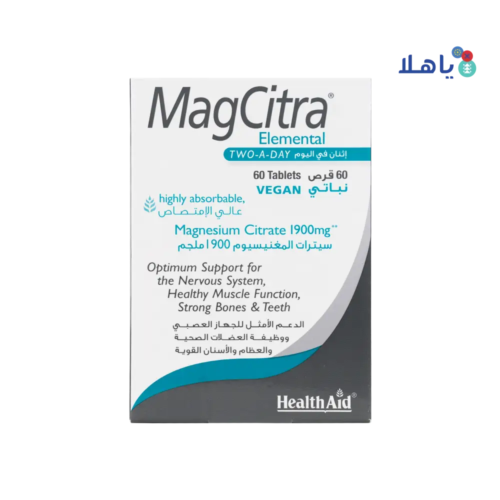 HEALTHAID MAGCITRA 60 TAB.