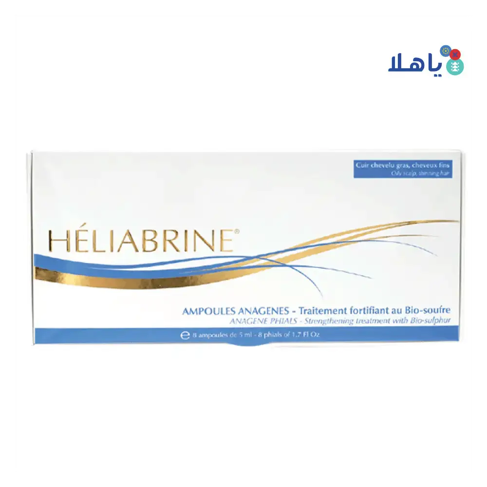 HELIABRINE - Heliabrine Hair Anagenes 8X5Ml(Echaa+) - Pharmazone - 