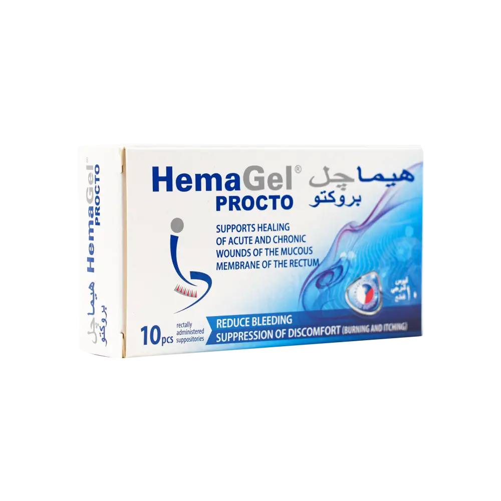 HEMAGEL PROCTO 10 SUPPOSITORIES