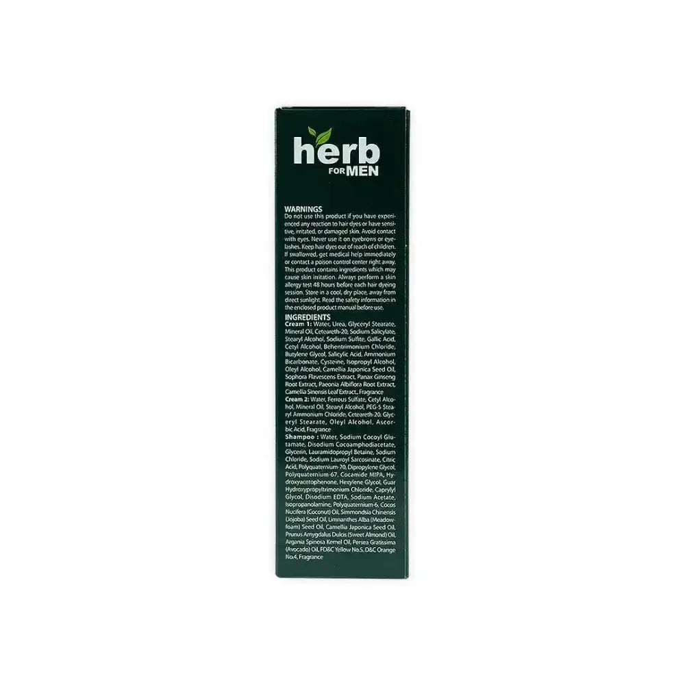 Herb - Herb For Men Mustache & Beard Dye Amm Free - Dark Brown - Pharmazone - 