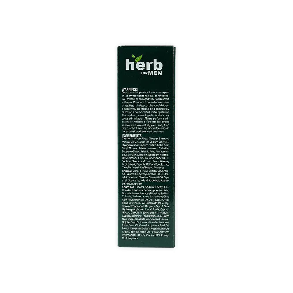 Herb For Men Mustache & Beard Dye Amm Free- Dark Brown