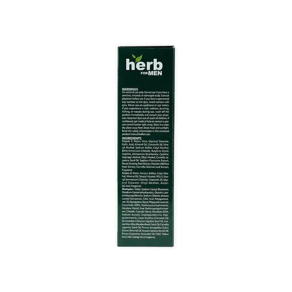 Herb - Herb For Men Mustache & Beard Dye Amm Free - Natural Black - Pharmazone - 