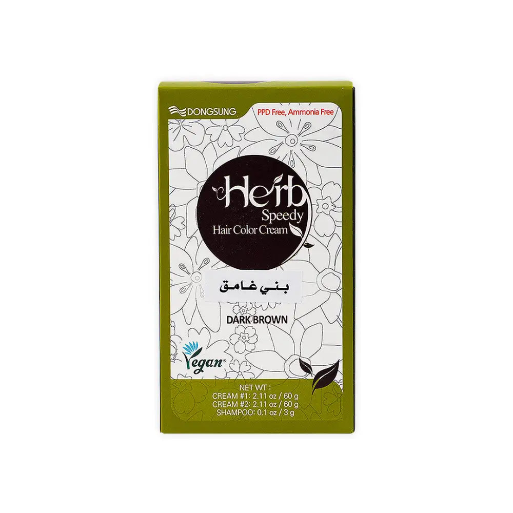 Herb Speedy Hair Color Cream-Dark Brown