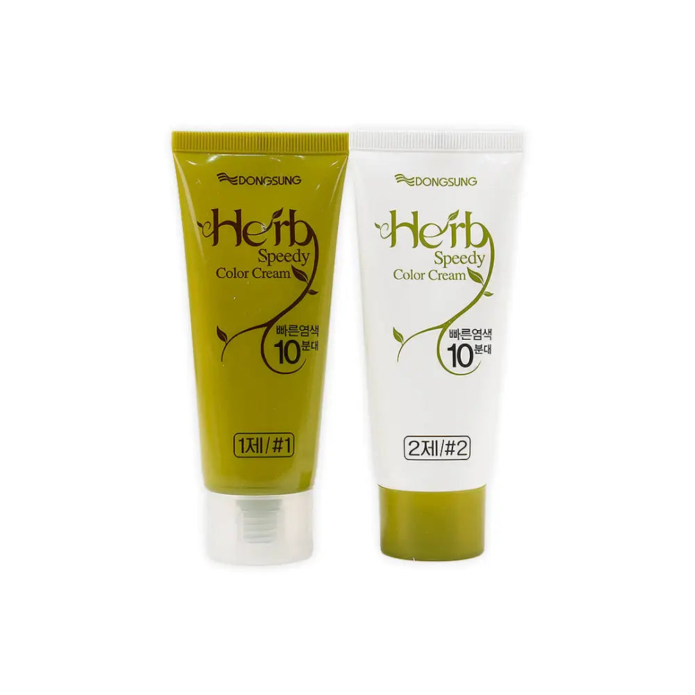 Herb Speedy Hair Color Cream-Natural Black