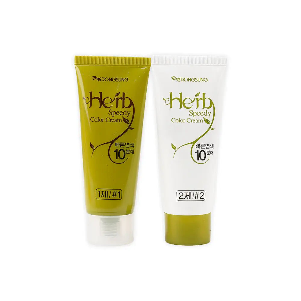 Herb Speedy Hair Color Cream-Soft Black