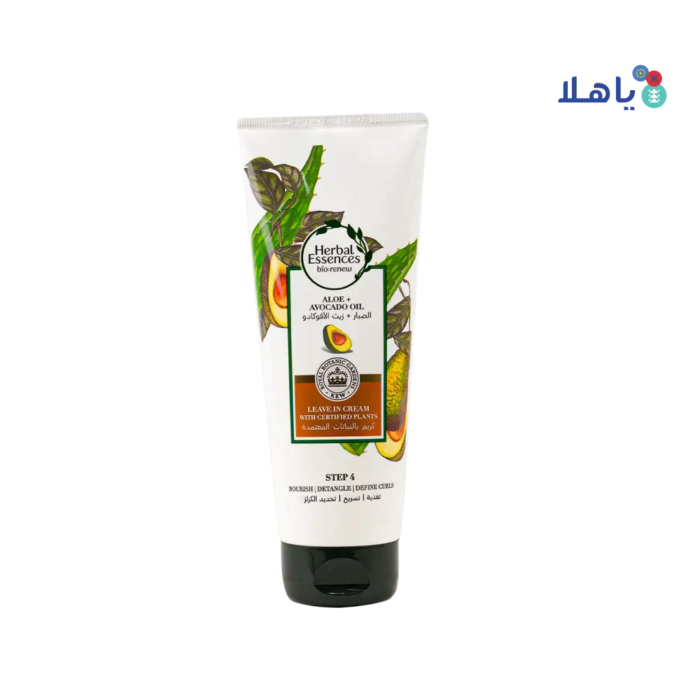 Herbal Essences Leave In Cream 180ml-Aloe+Avocado