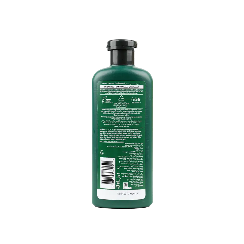 Herbal Essences Strength Conditioner 400ml-Aloe+Bamboo