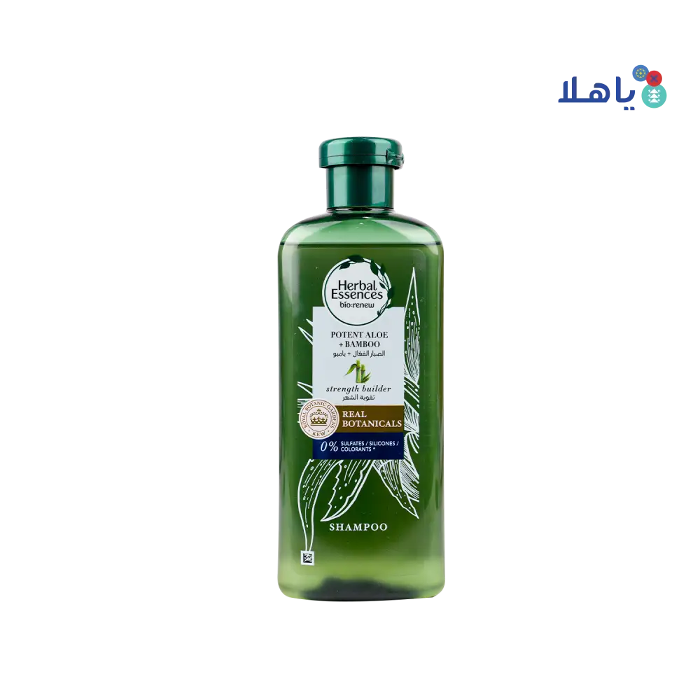 Herbal Essences Strength Shampoo 400ml-Aloe+Bamboo