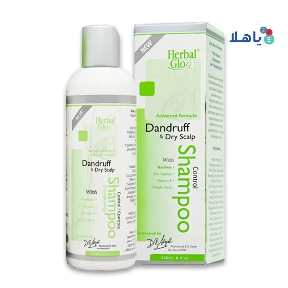 HERBAL GLO - Herbal Glo Dandruff Control Shampoo 250Ml - Pharmazone - 