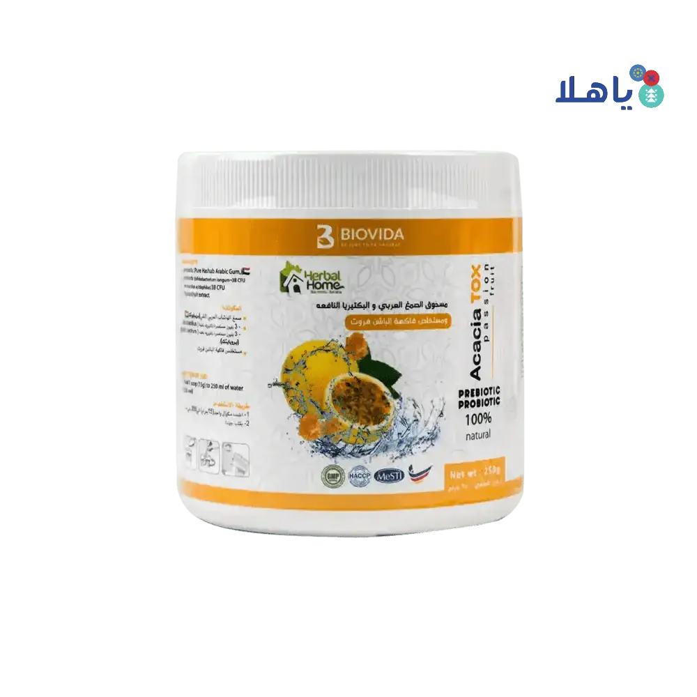 Biovida - Herbal Home Acacia Tox Passion Fruit 250G - Pharmazone - 