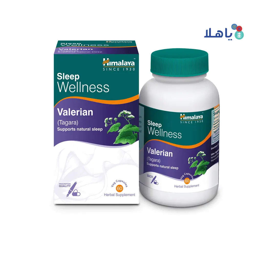 HIMALAYA SLEEP WELLNESS VALERIAN 60 VEG CAPSULES