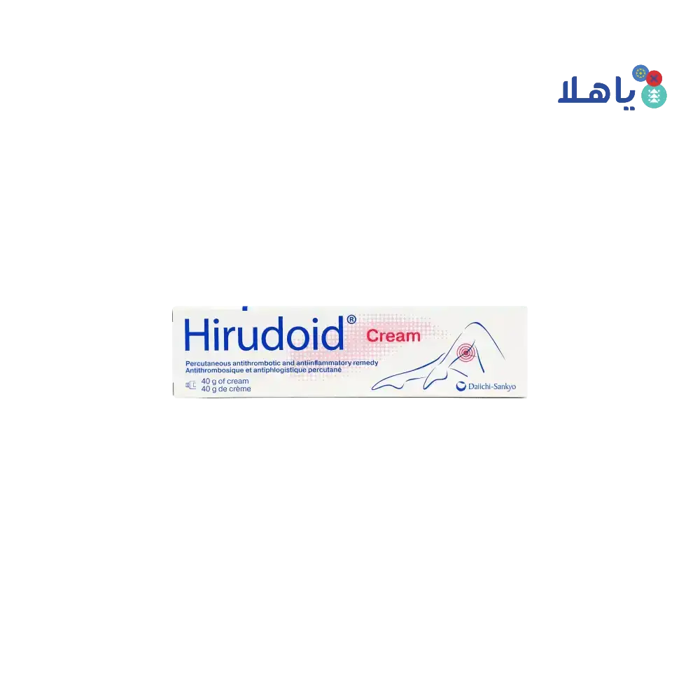 SANKYO - HIRUDOID CREAM 40 GM - Pharmazone - 