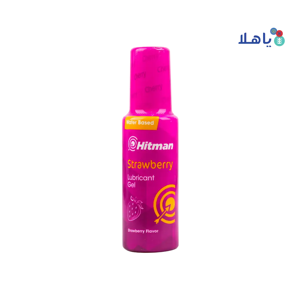 Hitman Lubricant Strawberry Gel 100ml