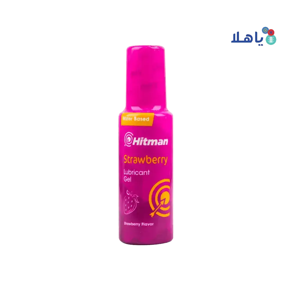 Hitman - Hitman Lubricant Strawberry Gel 100ml - Pharmazone - 