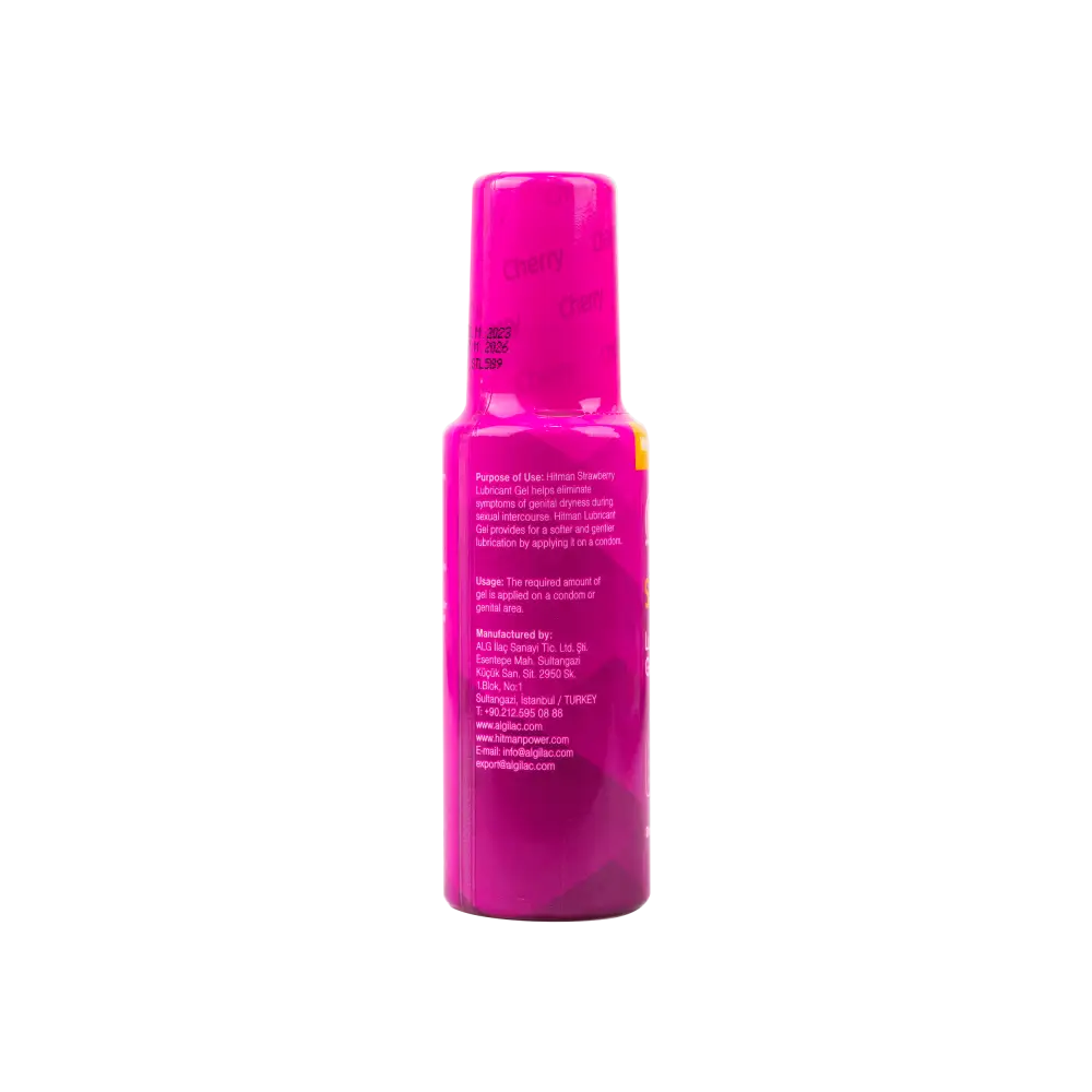 Hitman Lubricant Strawberry Gel 100ml