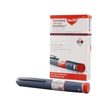 HUMALOG MIX50 INJ 100U/ML PEN 3ML 5CRT