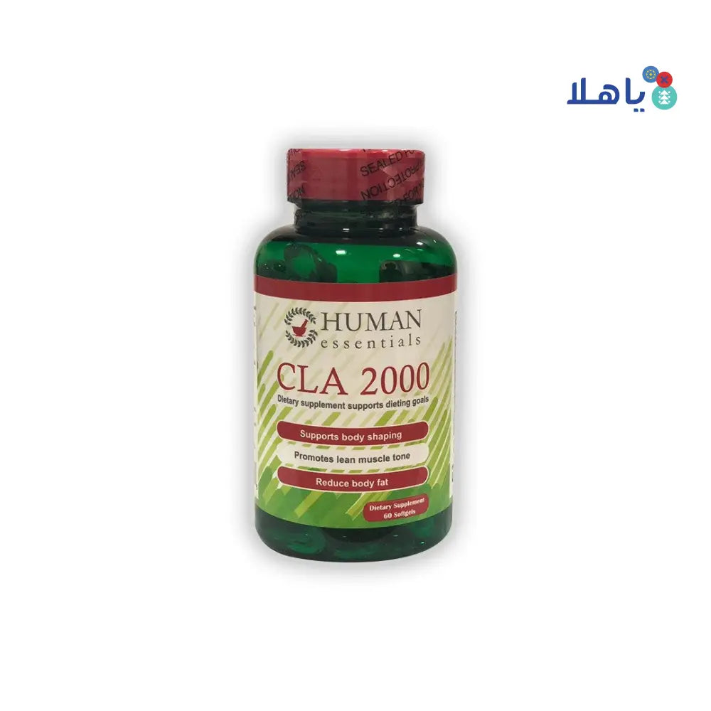 HUMAN CLA 2000MG 60 SOFTGELS