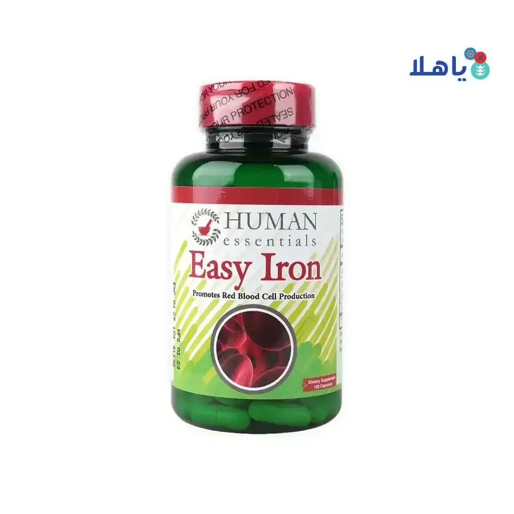 HUMAN - Human Easy Iron 100Cap - Pharmazone - 