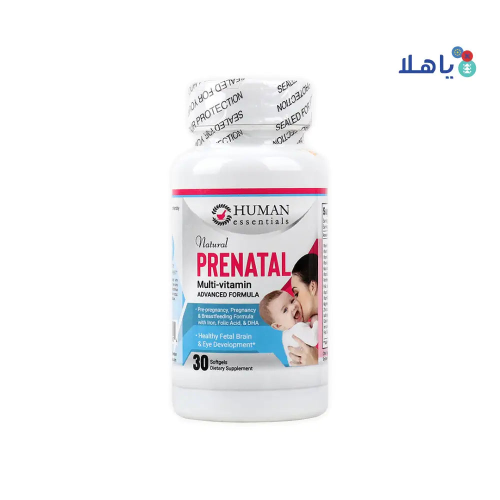 HumanEssentialsNaturalPrenatalMulti-Vitamin30Softgels