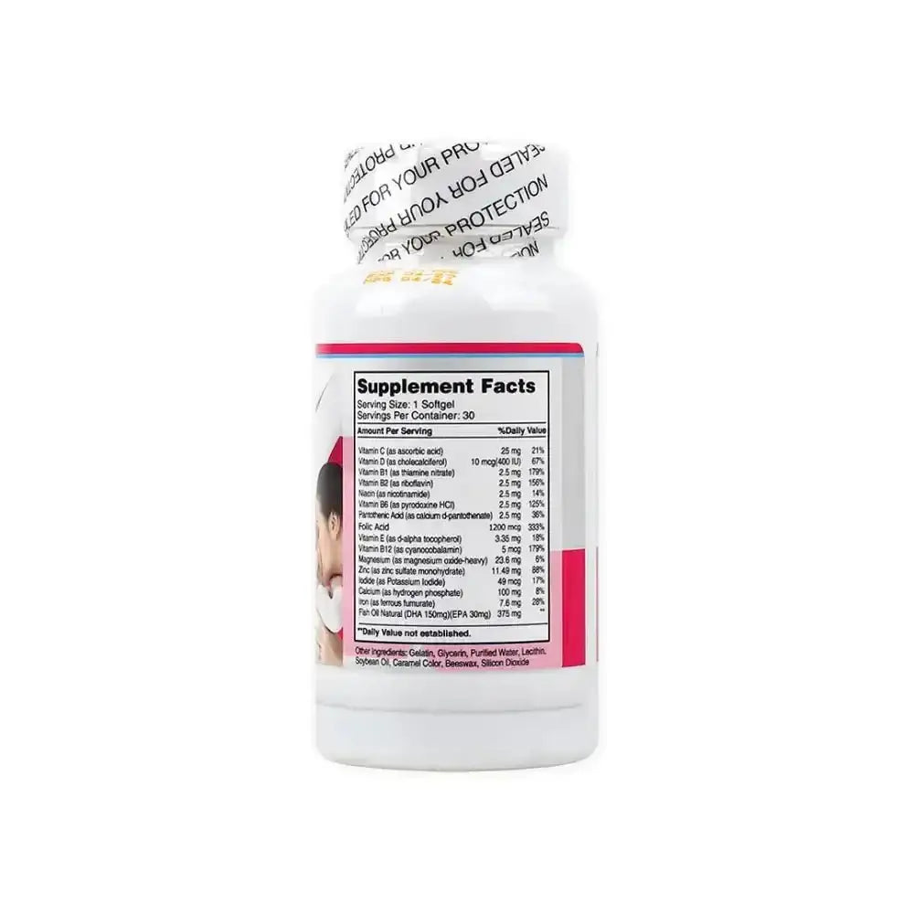 HUMAN - Human Essentials Natural Prenatal Multi - Vitamin 30 Softgels - Pharmazone - 