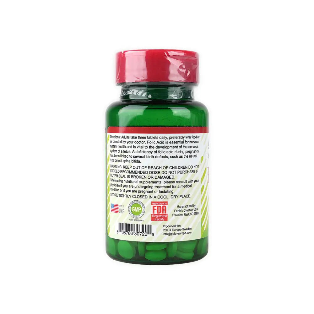 HUMAN FOLIC ACID 1200MCG 90TAB