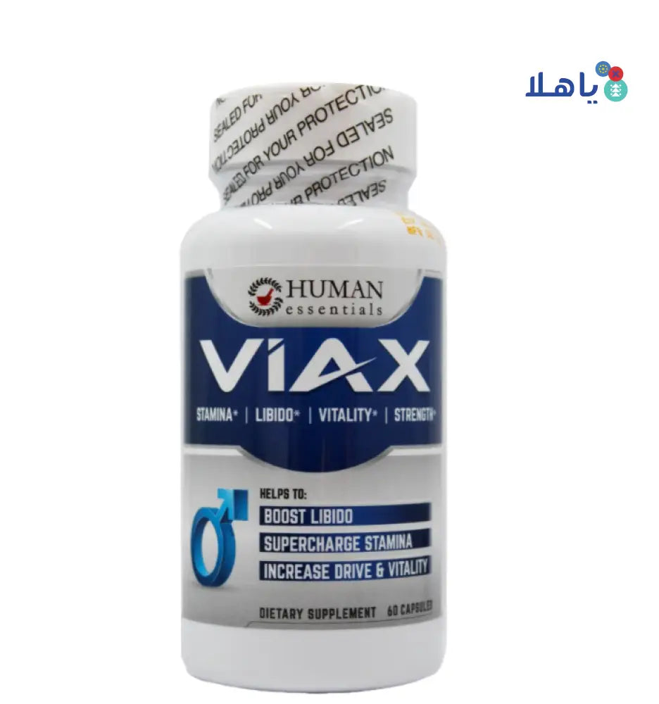 HUMAN VIAX 60 CAPSULES