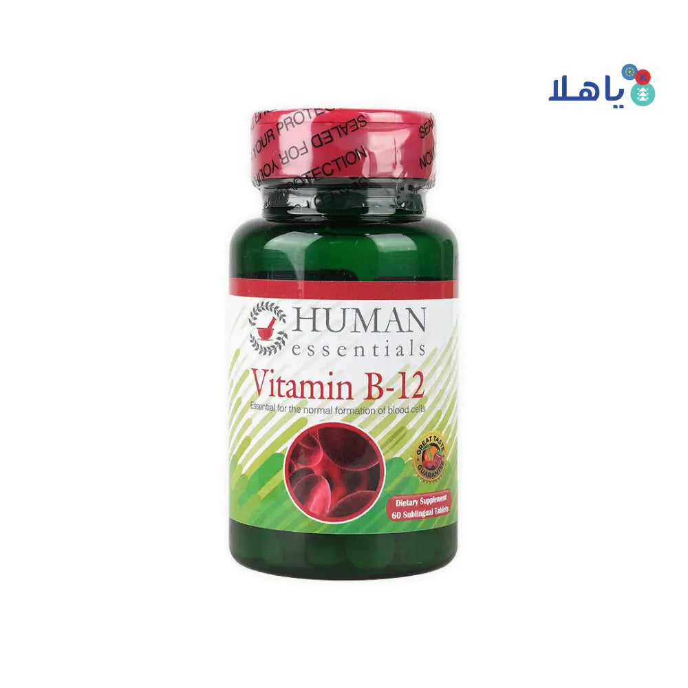 HUMAN VITAMIN B-12 1200MCG 60TAB