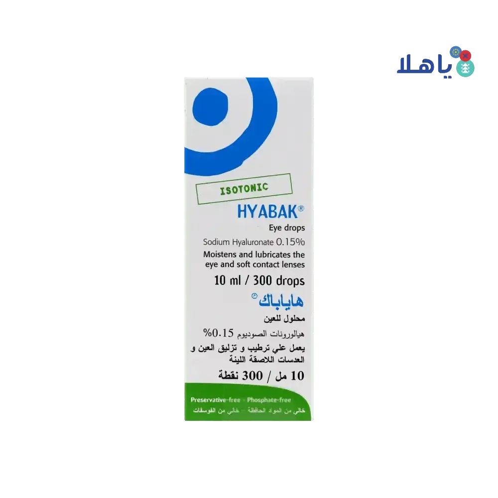 THEA - Hyabak 0.15% Eye Drops 10Ml - Pharmazone - 