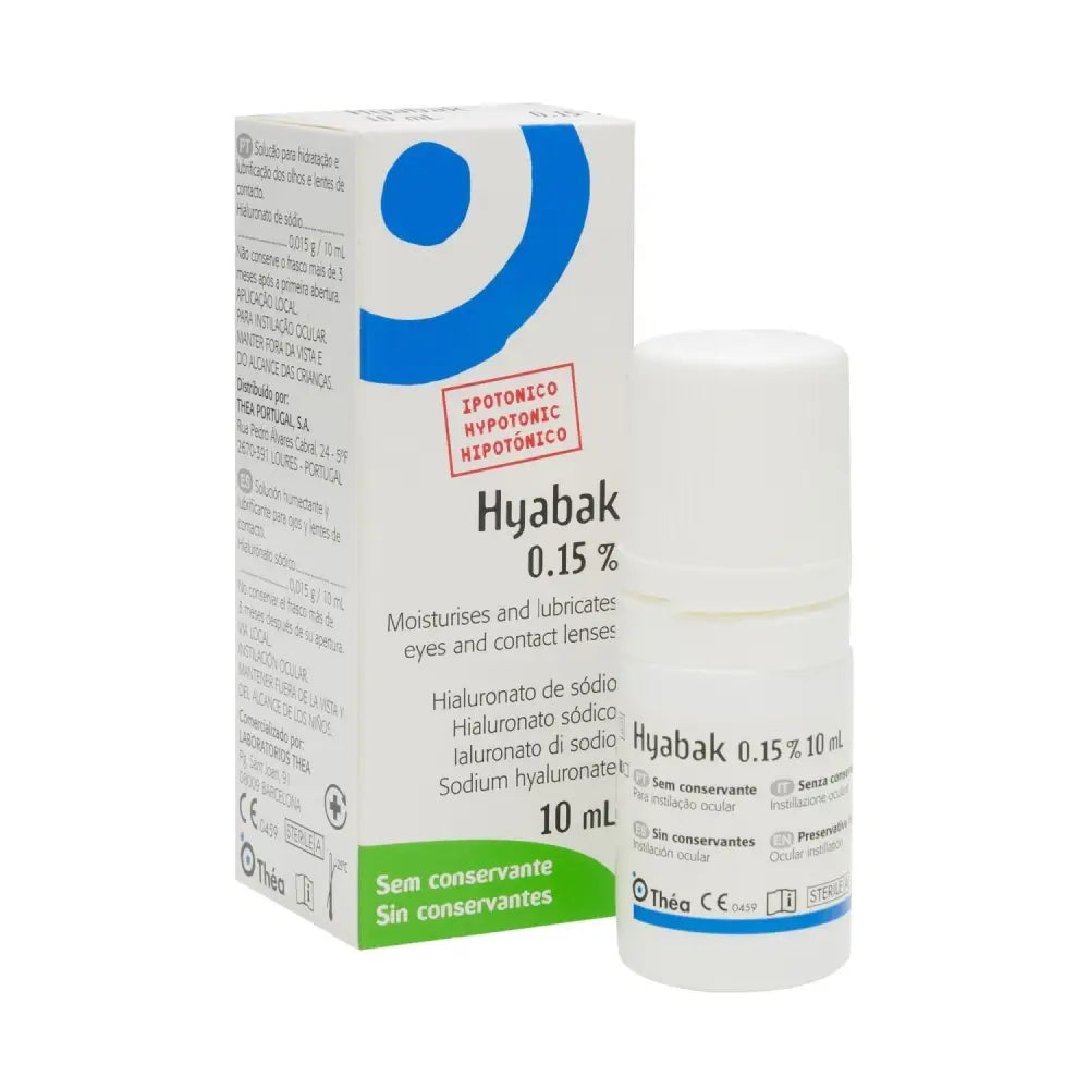 HYABAK 0.15% EYE DROPS 10ML