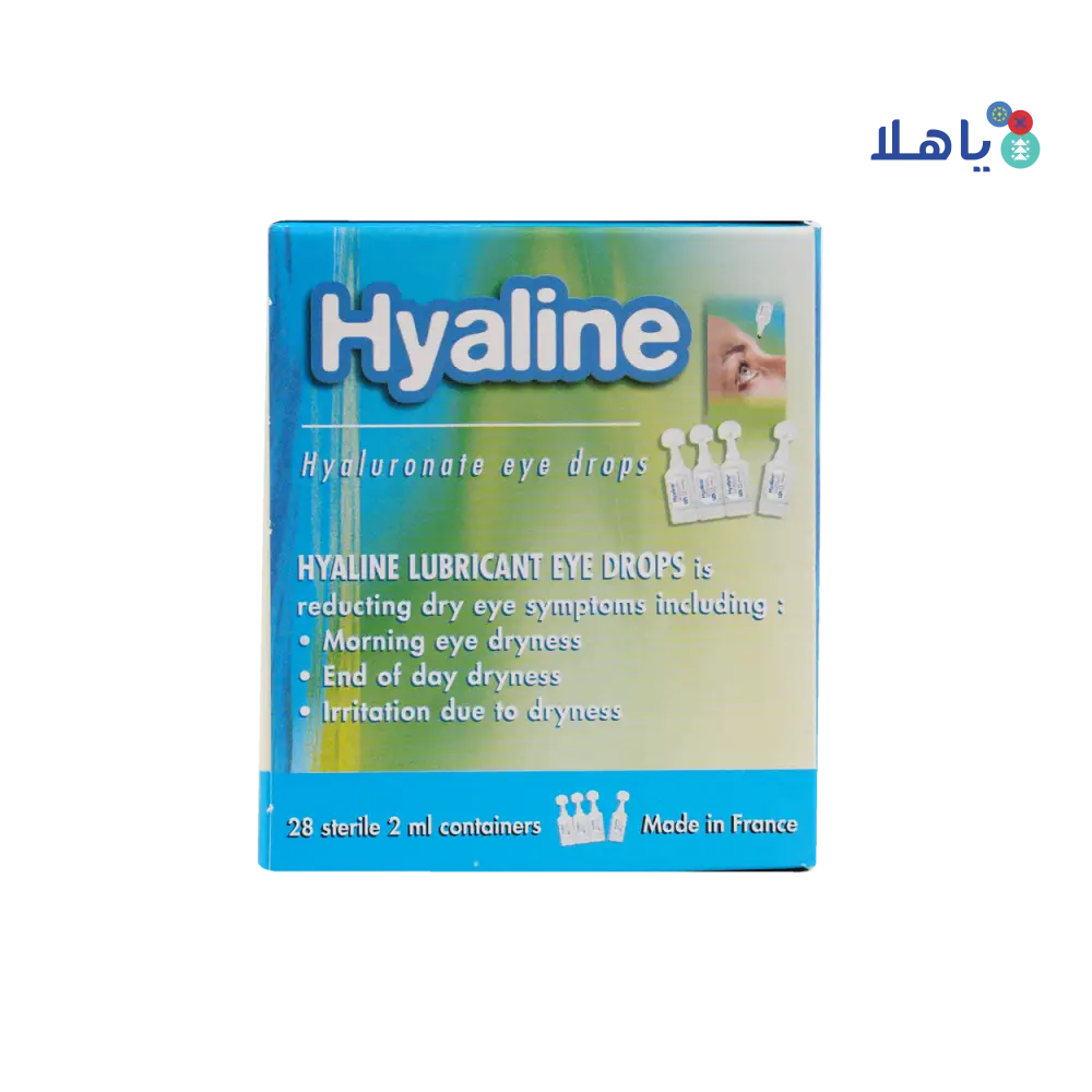 HYALINE EYE DROPS 2ML 28PCS