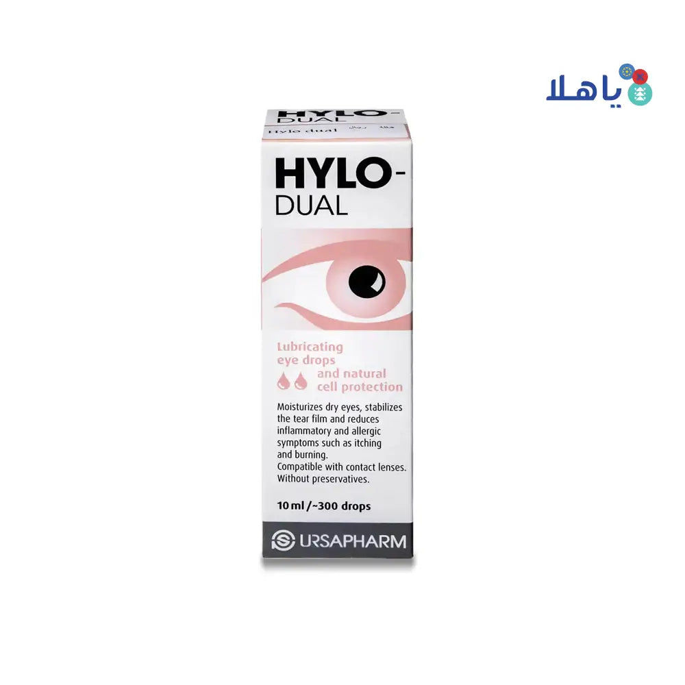 HYLO-DUAL EYE DROPS 10ML