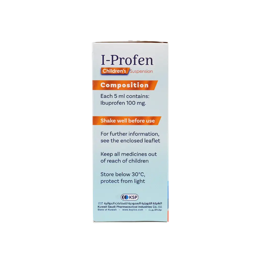 I-PROFEN 100/5 SUSPENSION 100ML