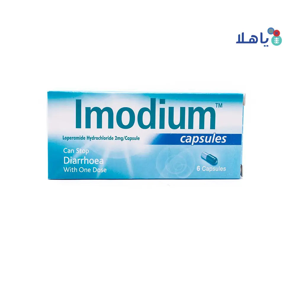 IMODIUM CAPSULES 2MG 6 CAP