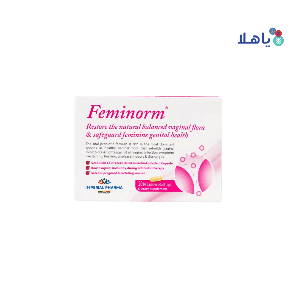 IMPERIAL - FEMINORM 20 CAPSULES - Pharmazone - 