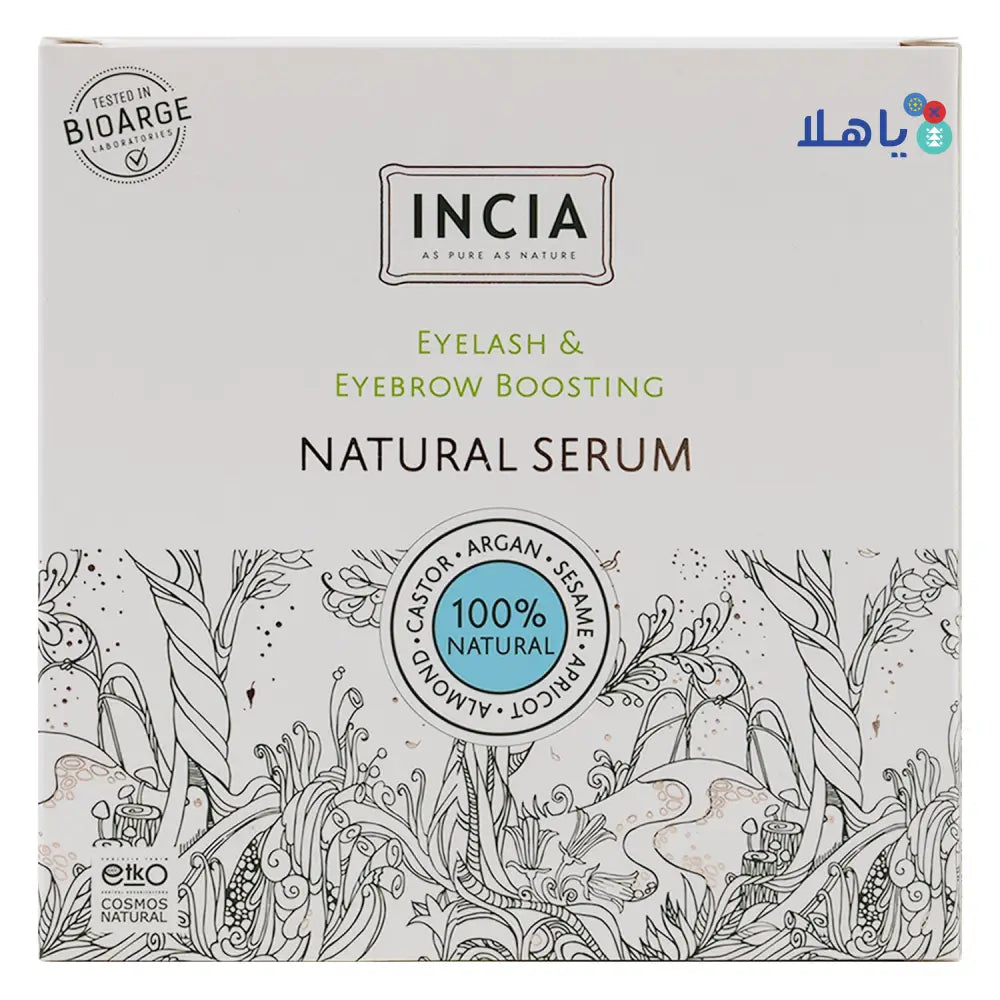 Incia Eyelash & Eyebrow Natural Serum 10ml