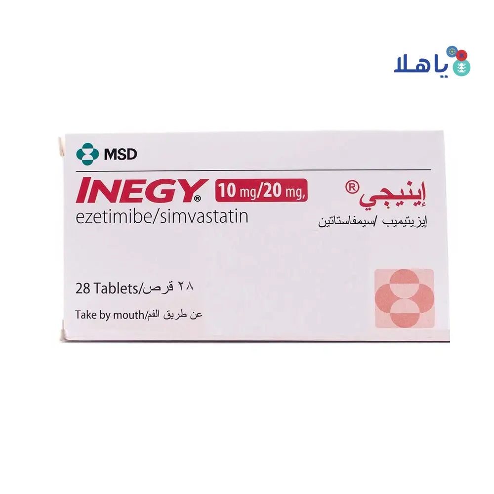 INEGY 10MG/20MG 28 TAB